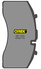 OREX Disc Pad Set