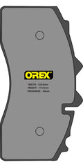 OREX Brake Pad Set