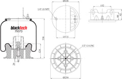 Blacktech Air Suspension Bag